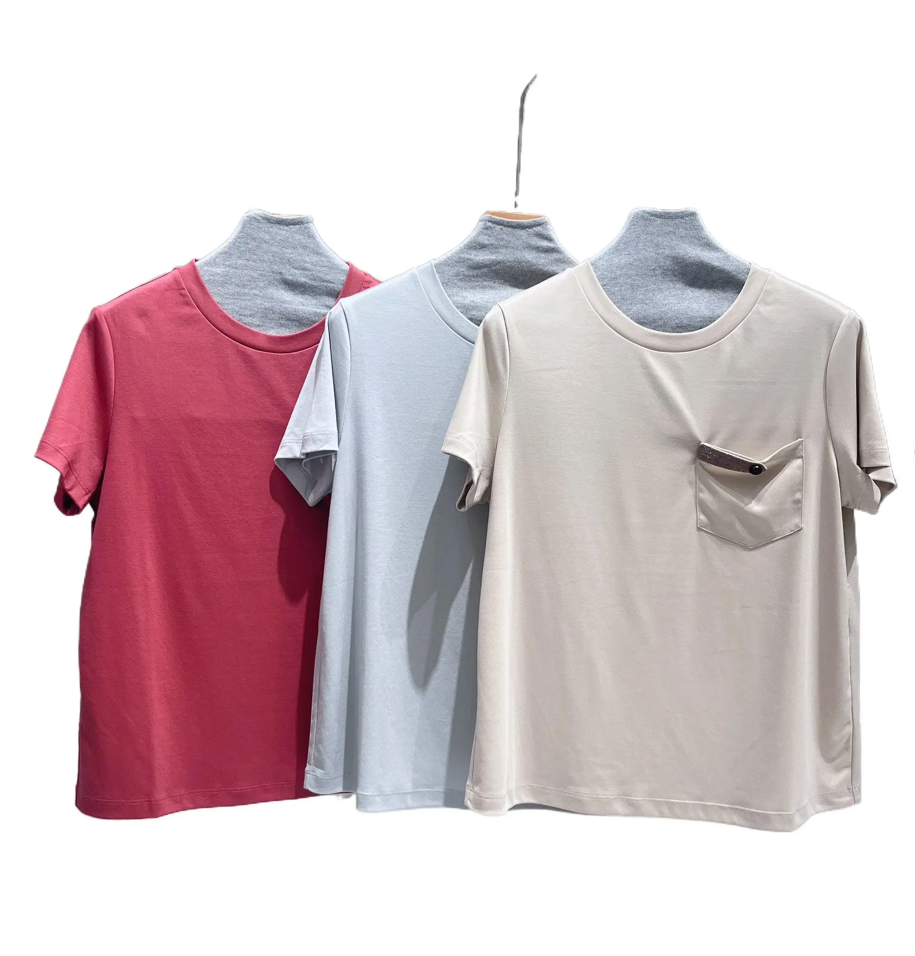 

2023 Women's Clothing Loose Crew Neck Top 0729