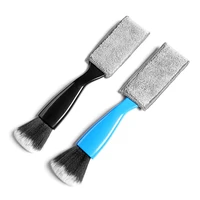 car double headed ultra soft brush duster car interior cleaning detail brush crevice cleaning brush car wash brush