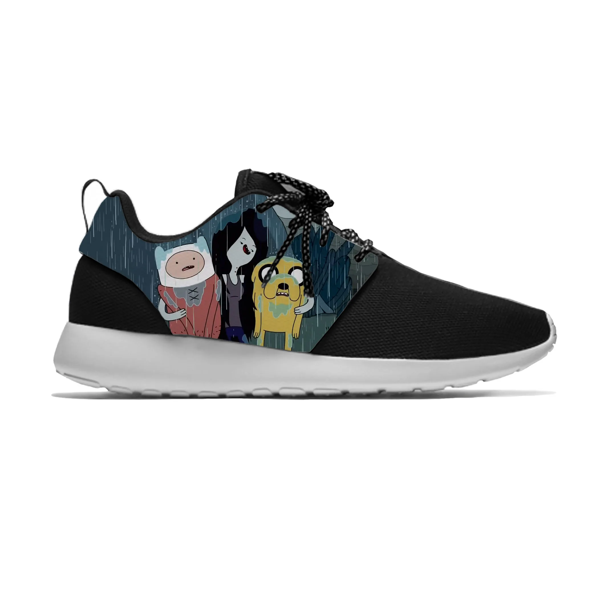 

Time Anime Cartoon Manga Adventure Funny Fashion Sport Running Shoes Casual Breathable Lightweight 3D Print Men Women Sneakers