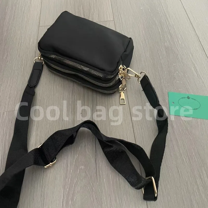 

Women Crossbody Bag Causal Luxury Handbags Brand Female Nylon Shoulder Messenger Bag Designer with Mini Pocket Soft Casual Bag