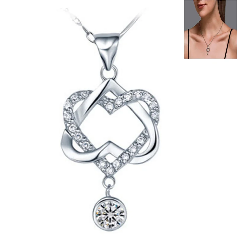 

Женское Ожерелье в форме сердца Delysia King