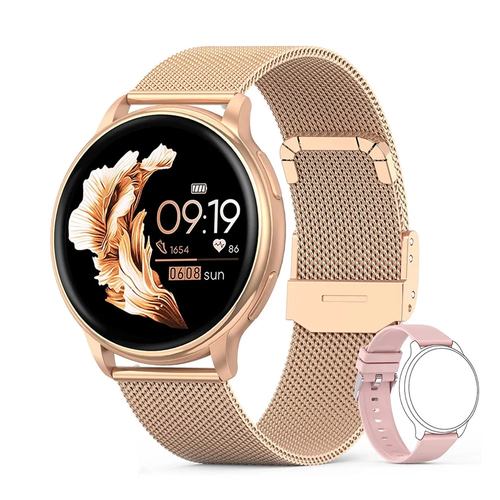 

2023 Bluetooth Call Smart Watch Women Custom Dial Watches Men Sport Fitness Tracker Heart Rate Smartwatch For Android IOS