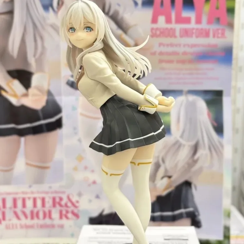 Оригинальная коллекционная фигурка BANDAI Banpresto Алиса (Алия) из аниме, скрывающая свои чувства, модель-игрушка, подарок на праздник (art.: 3920d987bb114) - 3920d987bb114