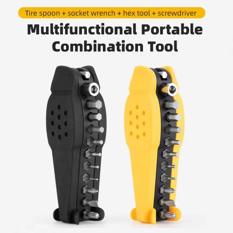 

Portable Multifunctional Bicycle Screwdriver Kits Bike Tire Lever Repair Tool Set Cycling Riding Mountain Road Bike Accessories