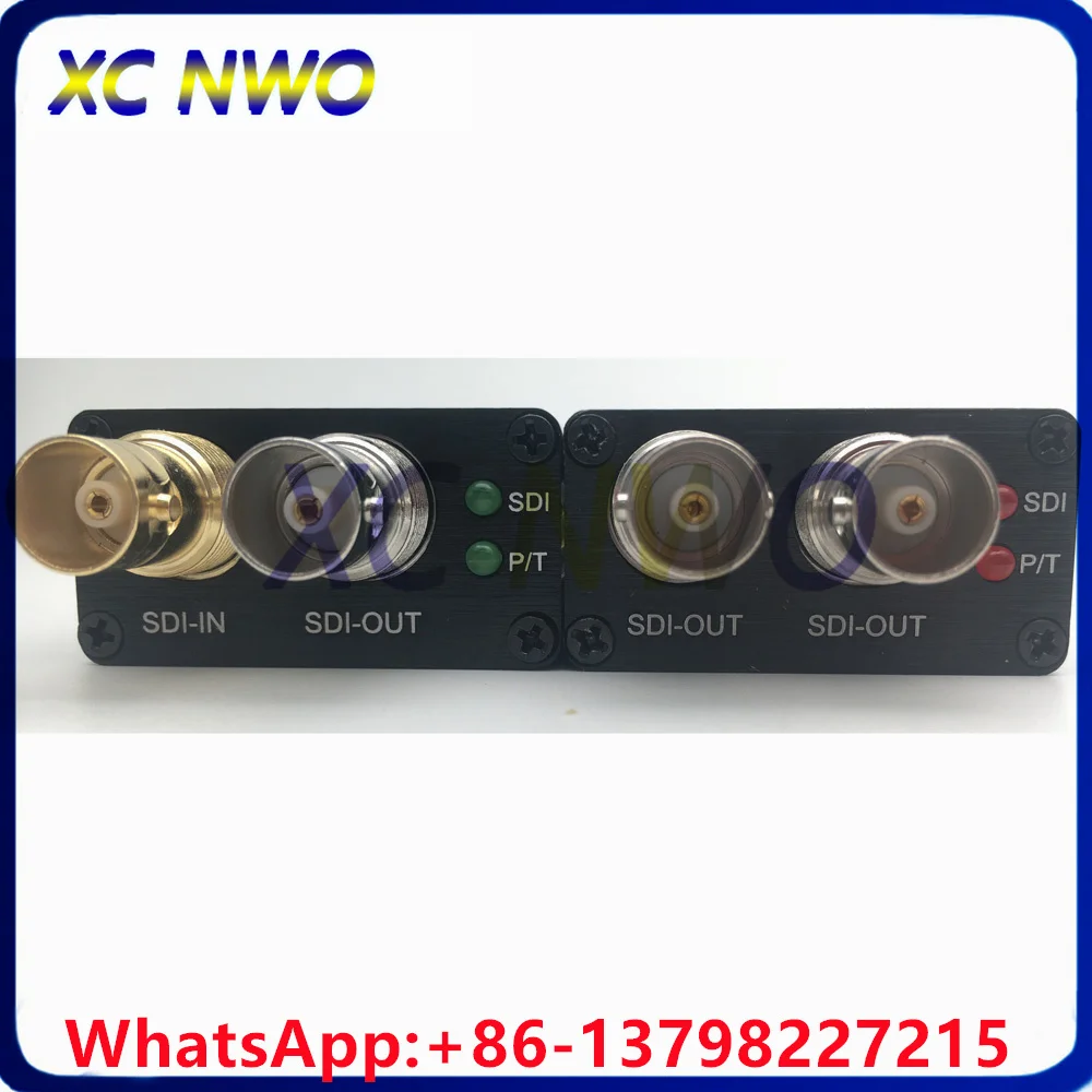 Фото 1-канальный миниатюрный оптоволоконный конвертер 3G-SDI с функциями Tally и Loopback, 1080P@60Hz, оптоволоконный трансивер 3G SDI с разъемом LC BIDI SFP. №5