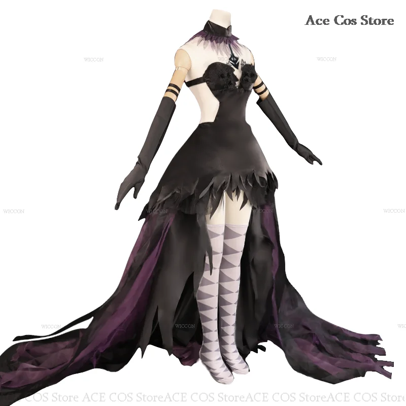 Homuras Akemi аниме косплей костюм нарядное платье богини Puella Magi Madoka Magica Walpurgis nacht