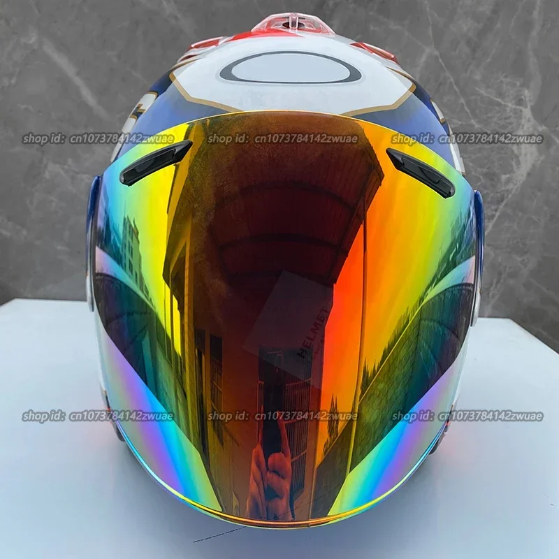 Ram3 Pedrosa самурайский полушлем для мужчин и женщин мотоциклетный внедорожный