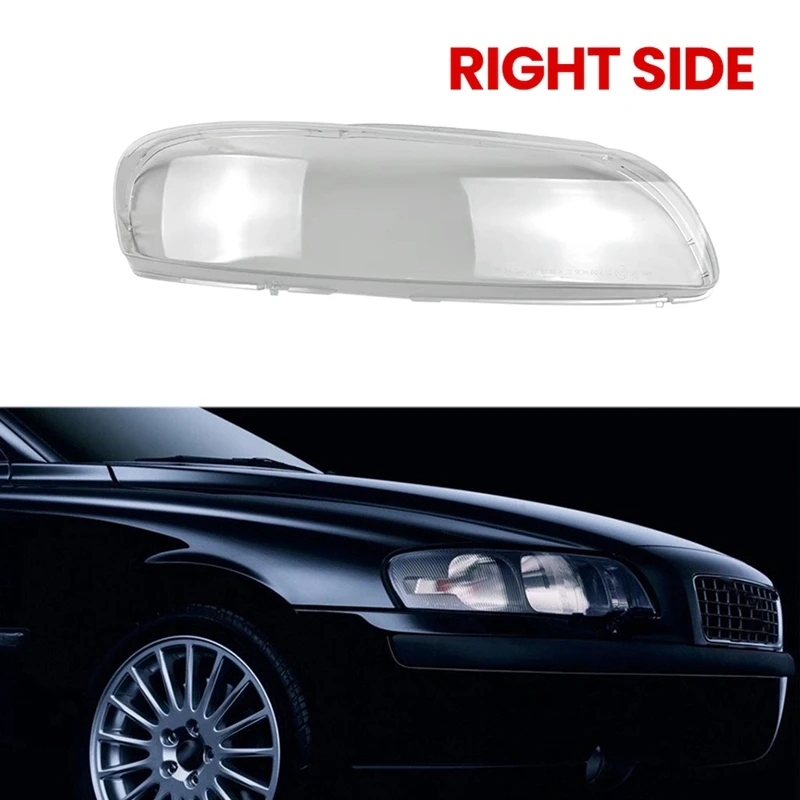 Для Volvo S60 V70 04-2008 автомобильная передняя фара крышка фары абажур крышки корпуса