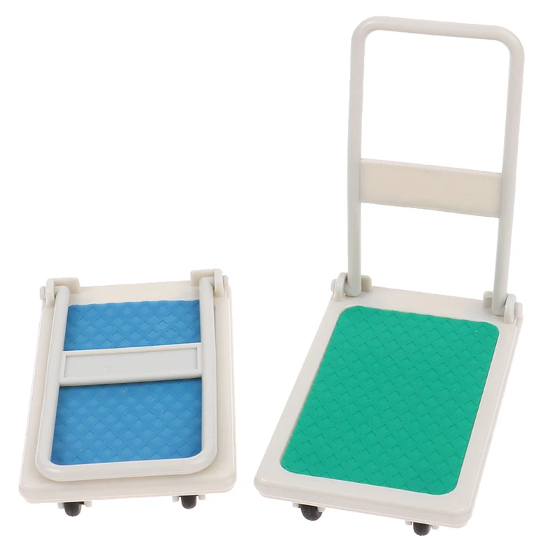 

1 шт. Миниатюрная модель кукольного домика, прицеп-тягач, грузовик, продуктовая модель, миниатюрный тягающийся грузовик, аксессуары для куко...