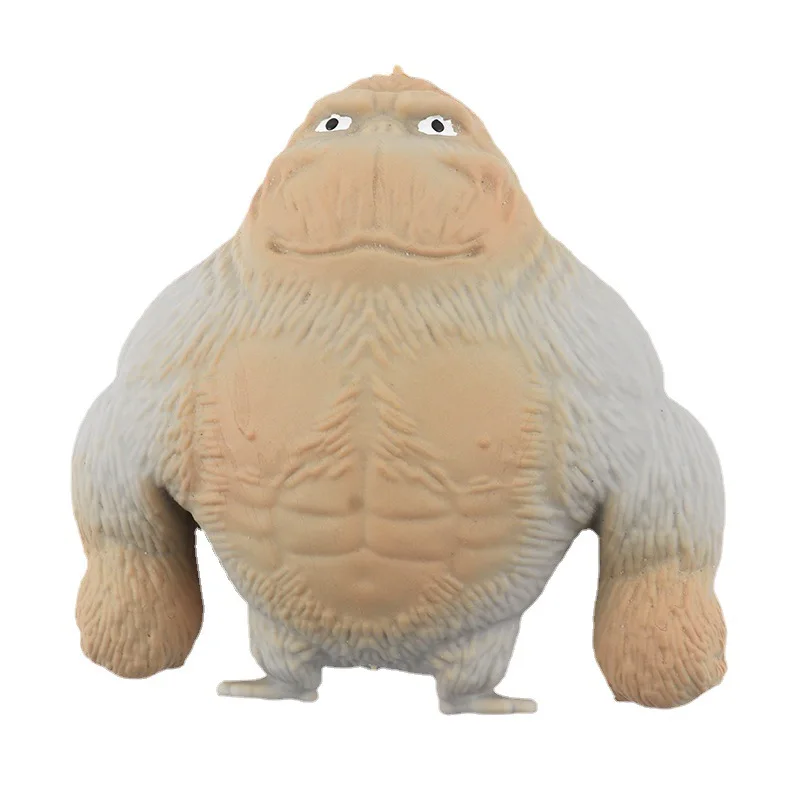 

Soft Glue Decompression Gorilla Lalale Deformation Cute King Kong Sand Vent Toy