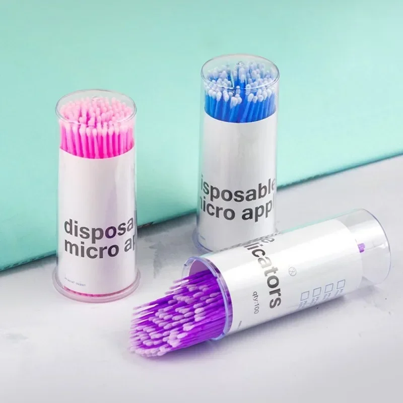 100 шт. одноразовые спиральные ручки микрокисть тушь палочки аппликатор для
