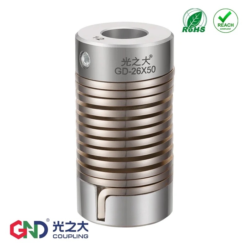 2024 Новая гибкая муфта вала GND энкодер из цинкового сплава D16 L27 пружинный зажим для
