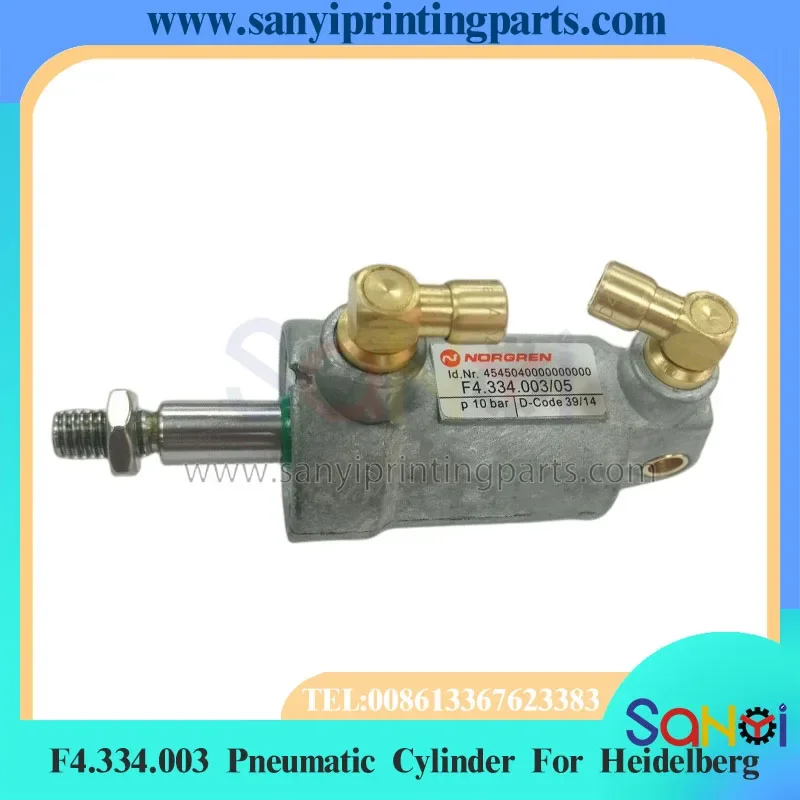 Лучшее качество F4.334.003/05 Пневматический цилиндр для деталей печатной машины