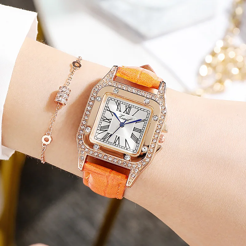 

Fashion Simple Watches Women Watch Set Leather Band Quartz Wristwatches Casual Ladies Watches Reloj Mujer Relogio Feminino 2023