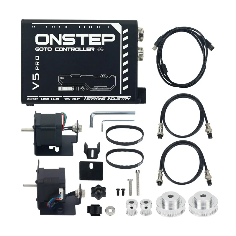 Фото Everbright Store 2026 Новинка: Комплект GOTO Onstep V5 Pro EXOS2/EQ3D Equator GOTO, для трекинга/съемки с помощью направляющей звезды №2