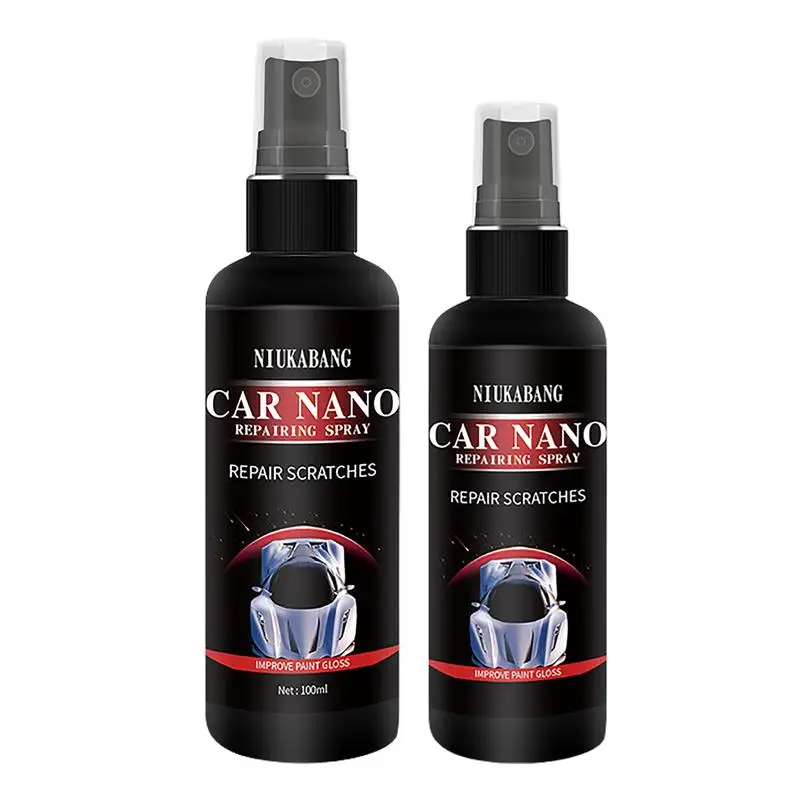 

Car Scratch Repair Nano Spray 50/100ml Anti Scratch Hydrophobic Polish Nano Coating Agent Auto Paint Surface Care Polished Coat