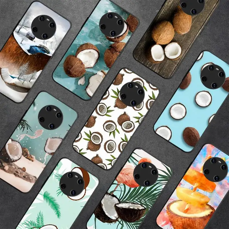 

Summer coconut Phone Case for Huawei Y 6 9 7 5 8s prime 2019 2018 enjoy 7 plus