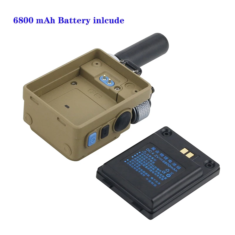 g6 walkie talkie uhf handheld transceiver 5000km 10w for nokia hamgeek wearable two way radio dual ptt free switch 4g 6800mah free global shipping