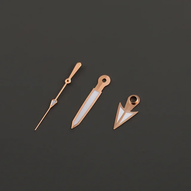 High quality Stainless Steel Green Luminous Watch Hand Fit For SKX007 6105 Tuna samuari monster NH35 NH36 automatic movement