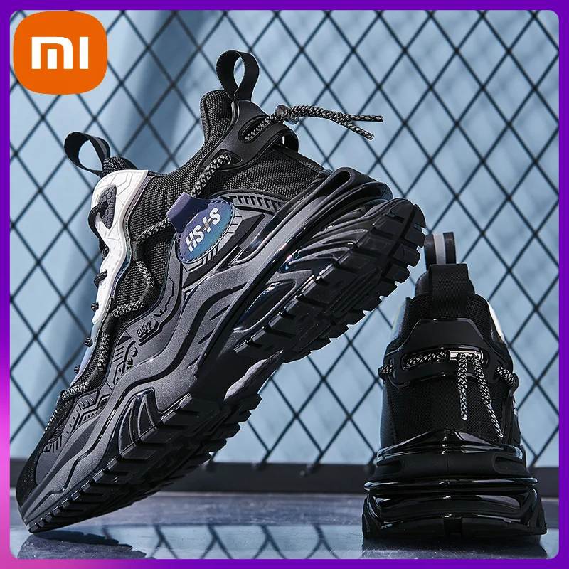 

Кроссовки Xiaomi Мужские дышащие, теннисная обувь, Роскошные, повседневные, для бега