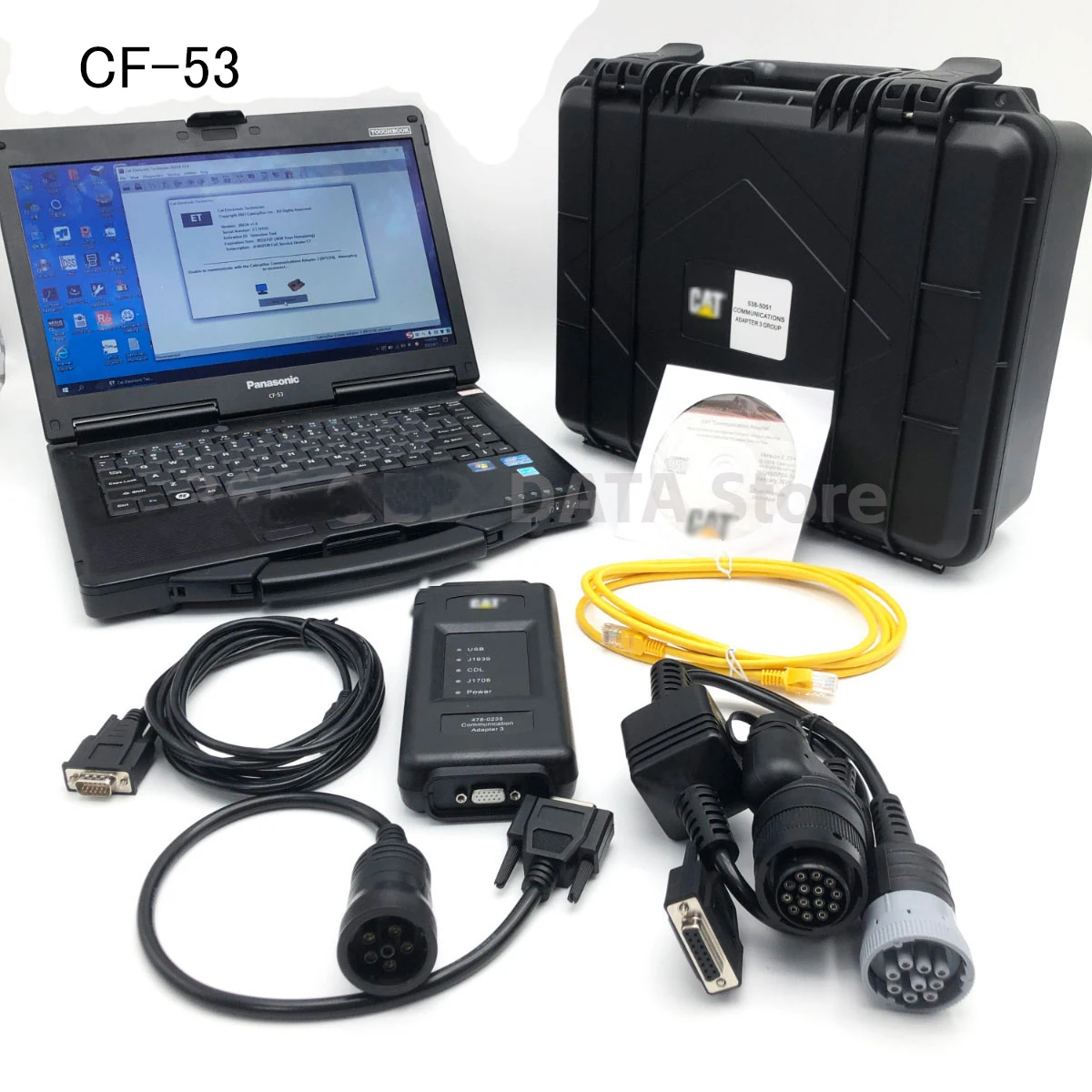 478-0235 538-5051 ET4 гусеничный адаптер 3 c для экскаватора Caterpillar CAT диагностический