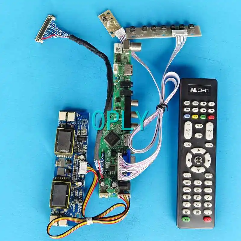 

Для LTM190EP03 LTM190EX Стандартная плата контроллера 19 "4CCFL DIY Kit LVDS 30 Pin VGA HDMI-совместимая AV USB 1280*1024
