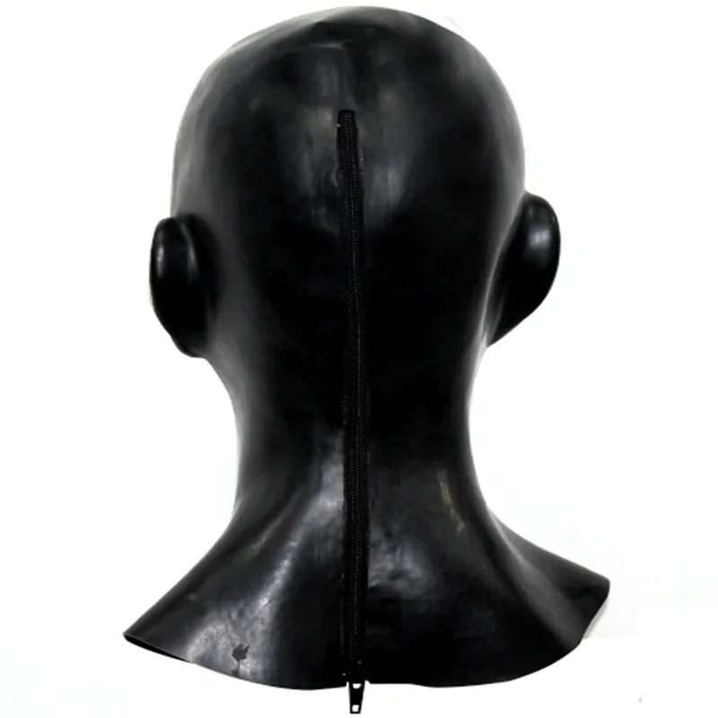 Латексная резиновая маска с капюшоном 3D форма костюмы для косплея открытыми