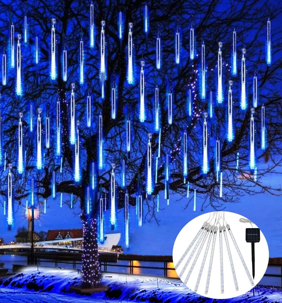 

Гирлянда садовая светодиодсветодиодный водонепроницаемая, 50 см, 8 трубок