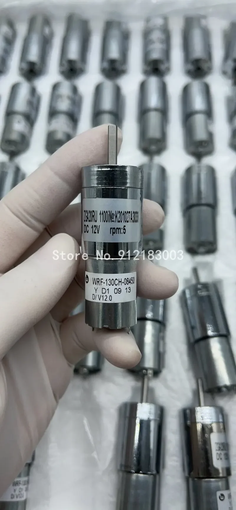 Фото Лучшее качество, 10 шт., Zga20ru 1100i Zga20ru/I1100, двигатель с чернильным ключом Wrf-130ch-08450, 12 В, 5 об/мин, двигатель для чернильного фонтана Mitsubishi №1