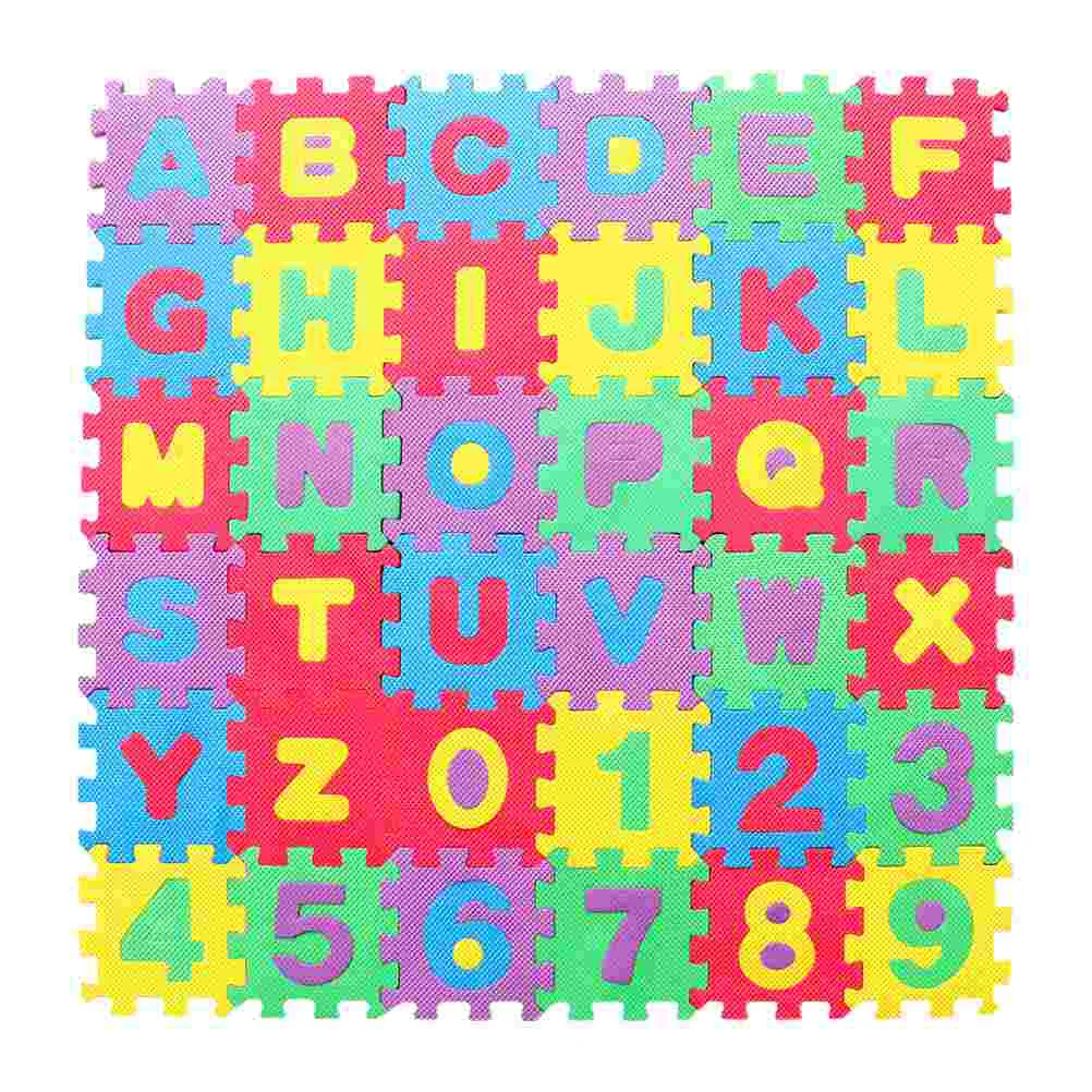 

Mat Floor Tiles Puzzle Interlocking Flooring Alphabet Play Numbers Baby Crawl Exercise Kids Number Nursery Gym Eva Toddlers Abc