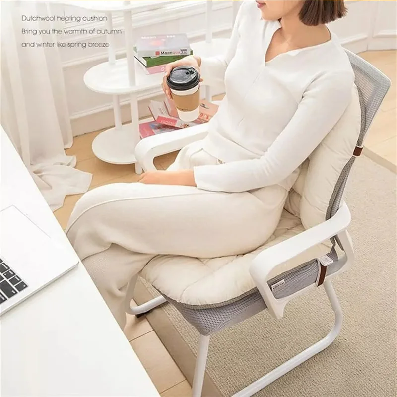 Подушка для стула хлопковая утолщенная подушка сиденья-качалки со съемным