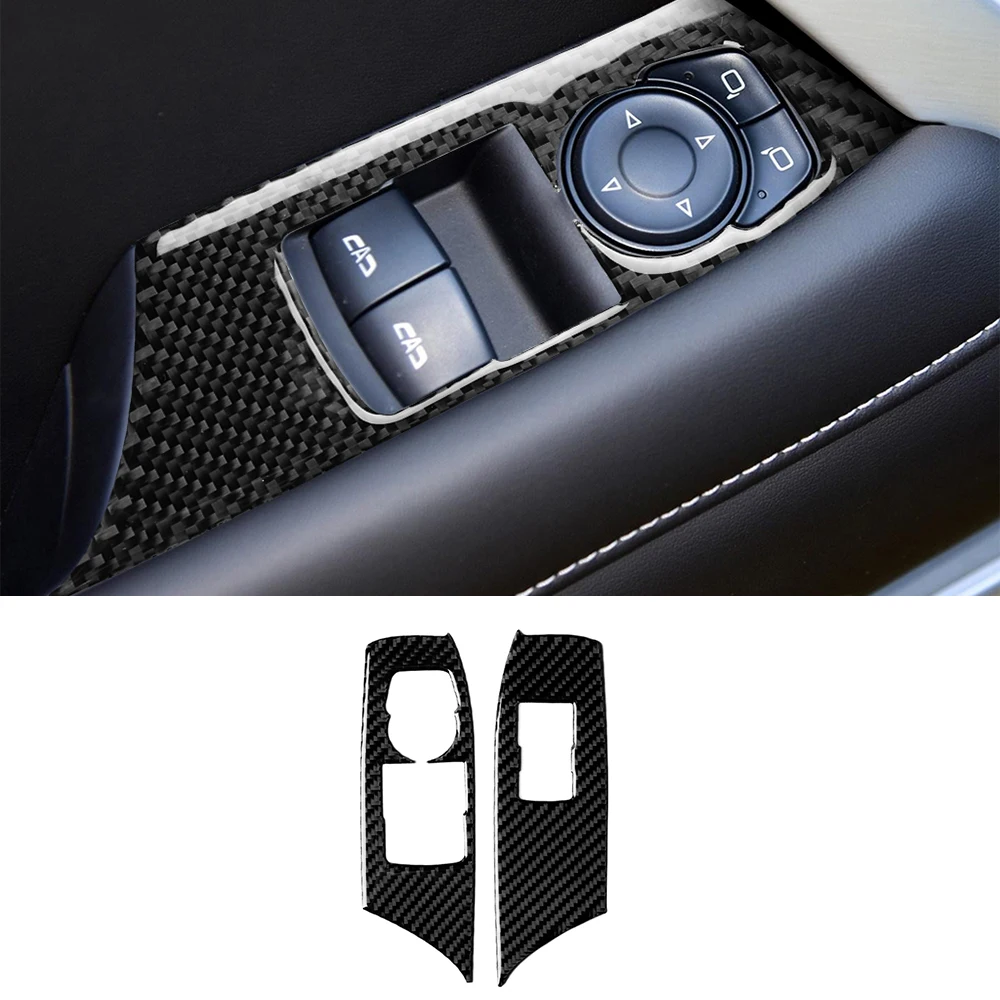 

Для Chevrolet Camaro 2017-2019 кнопки переключателя стеклоподъемника декоративная панель наклейка отделка аксессуары для интерьера автомобиля