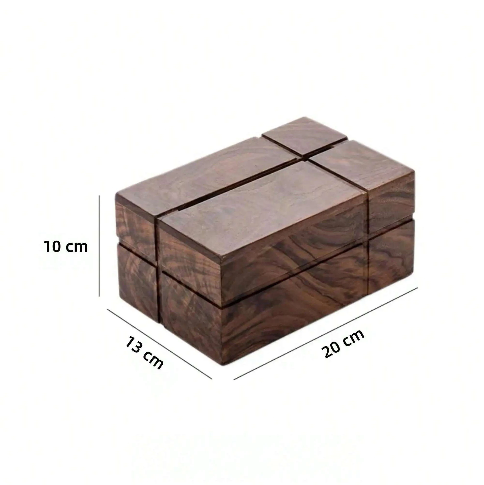 Коробка для салфеток из орехового дерева