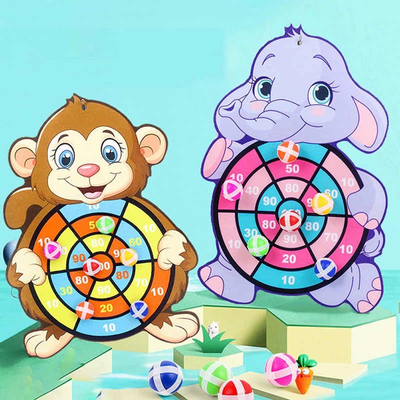 

Планшетофон Монтессори для стрельбы, планшетофон для стрельбы, игрушка для улицы, 10 шт. липких шариков, рандомный цвет или искусство