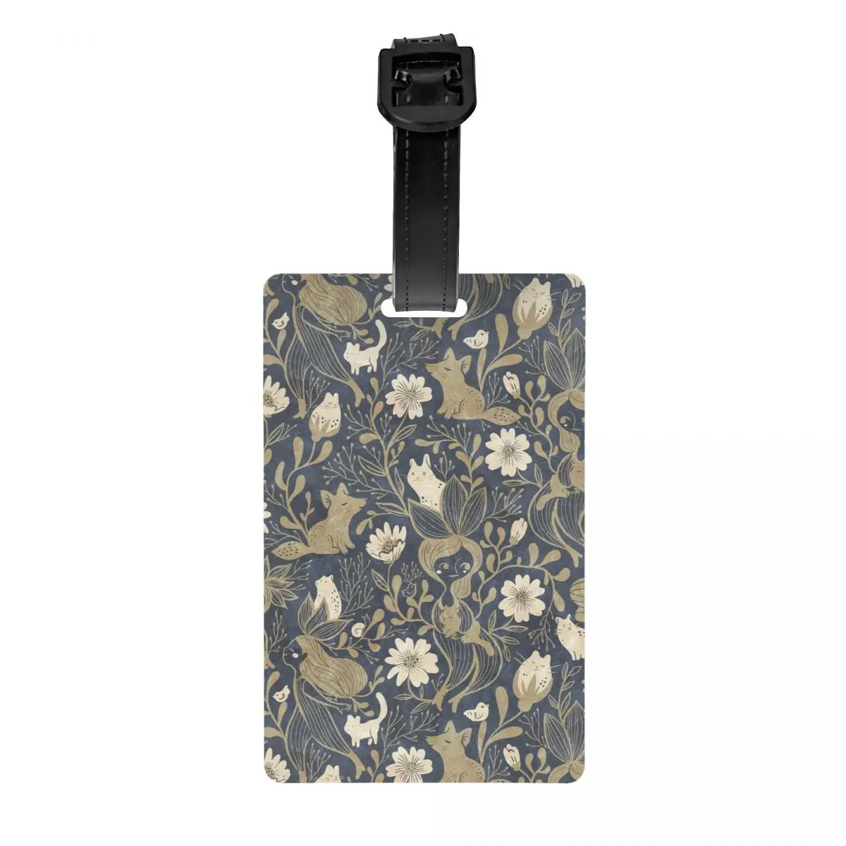 

Autumn Squirrel Cats Luggage Tag Suitcase PVC Travel Accessories Novelty Holder Baggage Boarding Tags ID Women Baggage Tags Gift