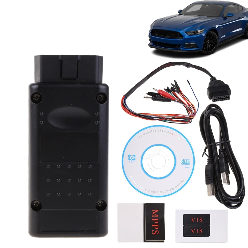 

Professional MPPS V18 Chip Tuning Scanner Inkl Checksum Support Multi-languages Cable Multiboot Auto Diagnostic Tool