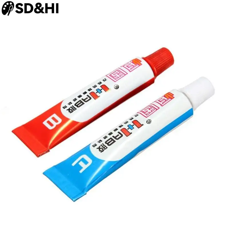 

10 г многоцелевой прочный клей A B AB Клей A + B эпоксидная смола клей для пластика стекла металла керамики резины быстросохнущий клей