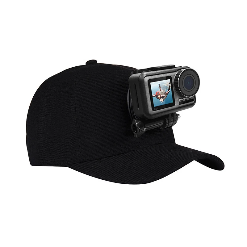 Купи Canvas Sun Hat for GoPro Hero 11 10 9 8 7 6 5 4 Xiaomi Sjcam EKEN DJI Action Camera Accessories за 599 рублей в магазине AliExpress