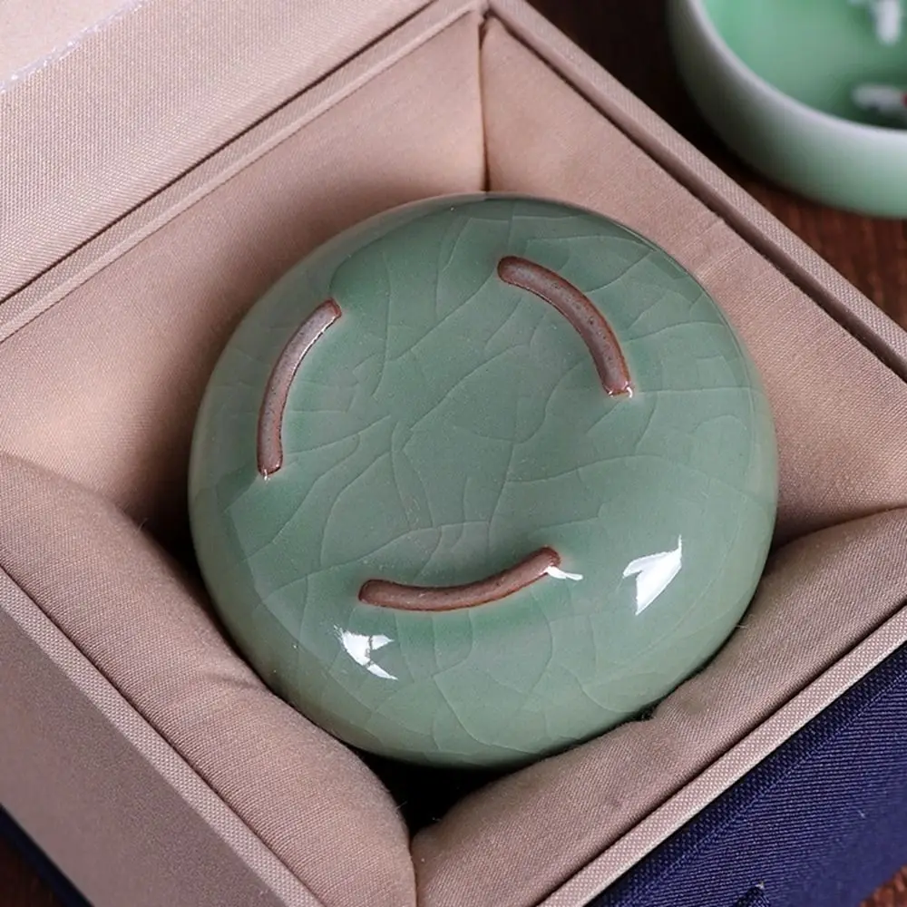 Фарфоровые чайные чашки Crackle Golden Fish Celadon 60 мл нежная чашка для чая Longquan чаша