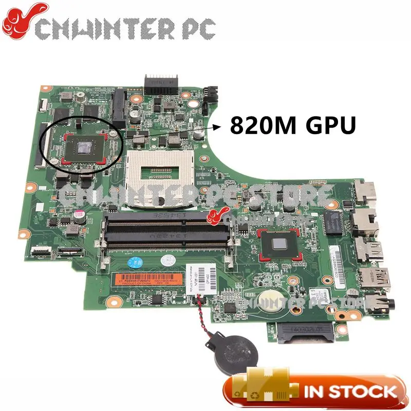 Материнская плата NOKOTION 747261-001 747261-501 для ноутбука HP 14-D 240 246 G2 820M GPU