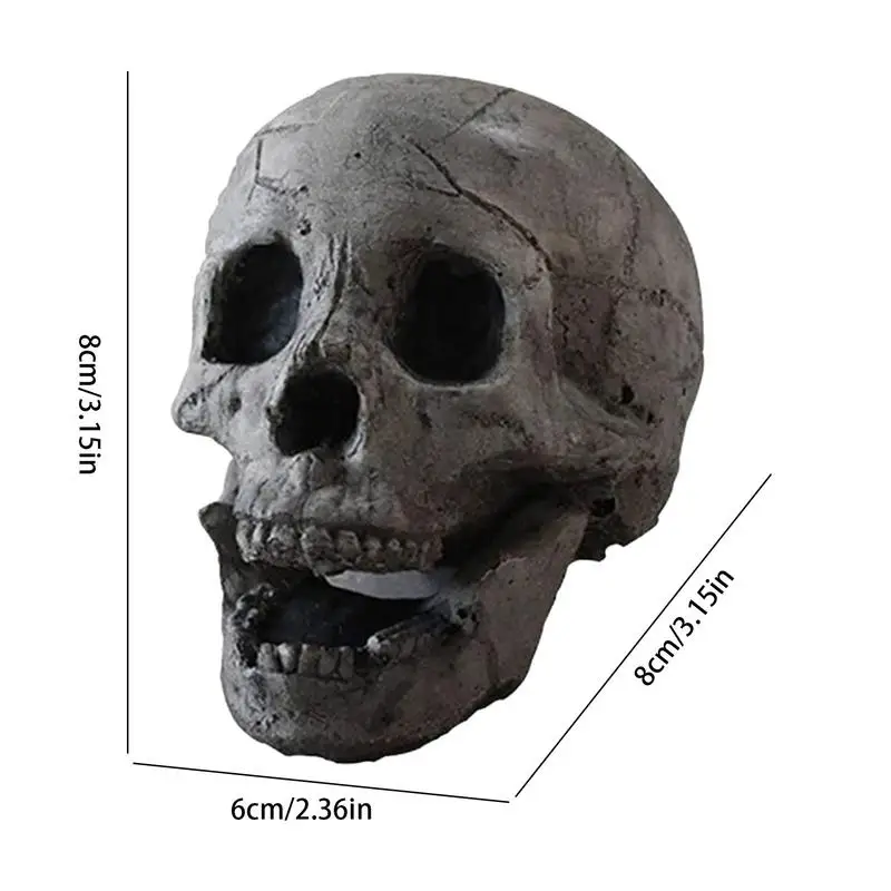 Керамический огнестойкий череп человека имитация керамического черепа на