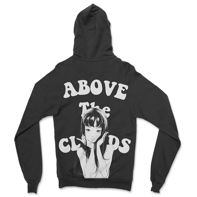

Men Hoodie Streetwear Long Sleeve Anime Zip up hoodie Letter Oversized hoodie Y2k clothes Hoodie Fashion emo Hoodie Sweatshirts