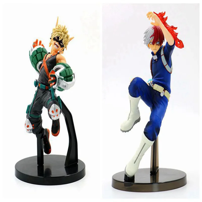 

My Hero Academia Anime Figure Bakugou Katsuki Todoroki Shoto Action Figure Figurine Ornaments Collection Model Doll Toys
