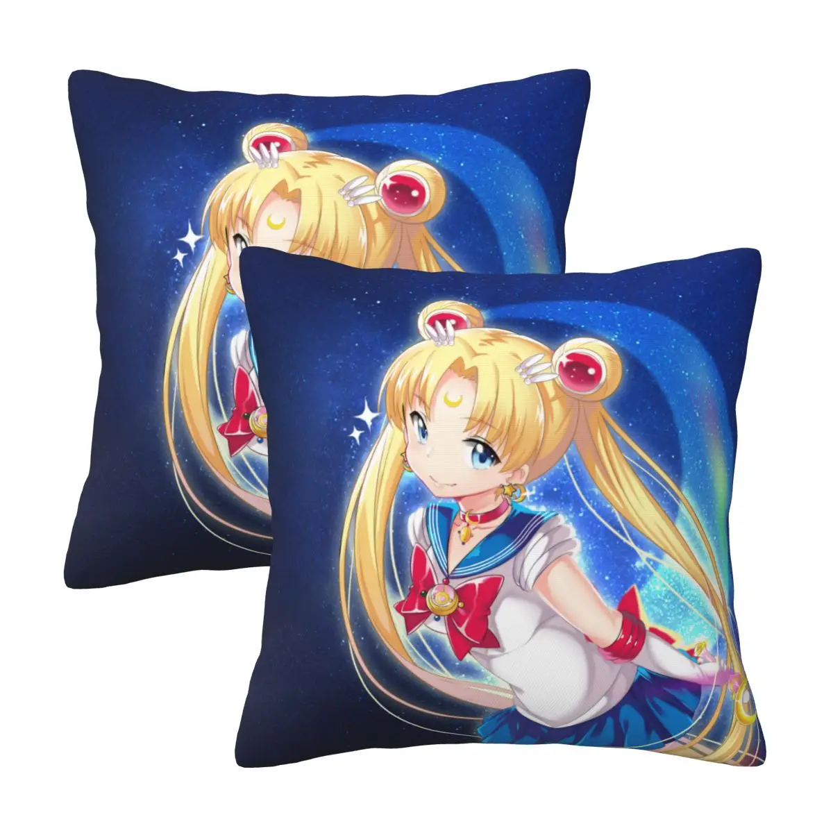 

2 шт., Декоративные Мягкие наволочки Сейлор Мун