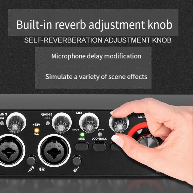 4-канальный интерфейсный звуковой рекордер с записывающей картой для записи