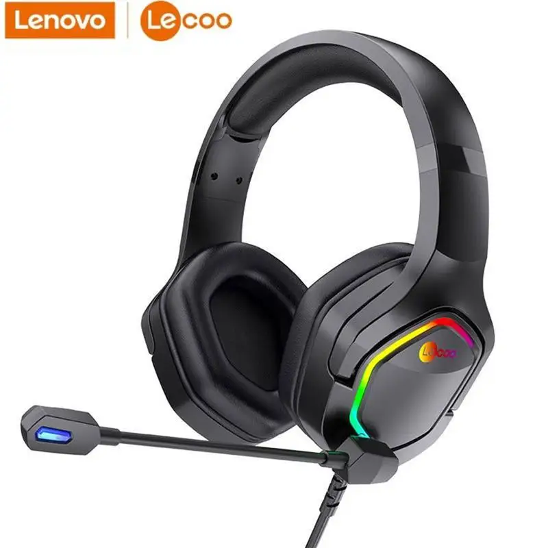 

Проводная игровая гарнитура Lenovo HT403 с микрофоном и шумоподавлением 7,1