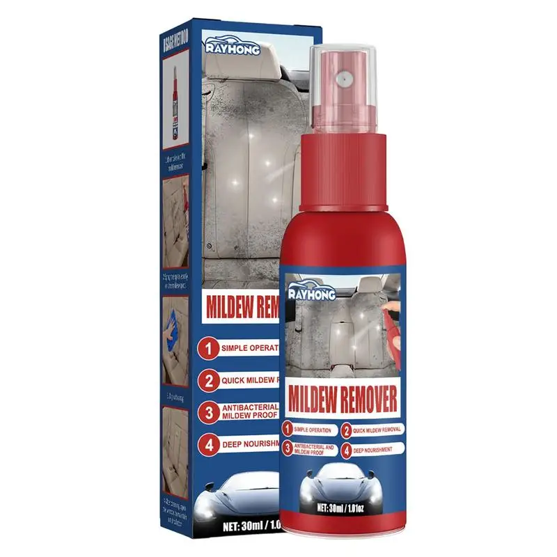 

Car Interior Cleaner Car Mold Remover Auto Upholstery Seat Foot Mat Headliner Mold Removal Detail Cleaning And Maintenance Spray