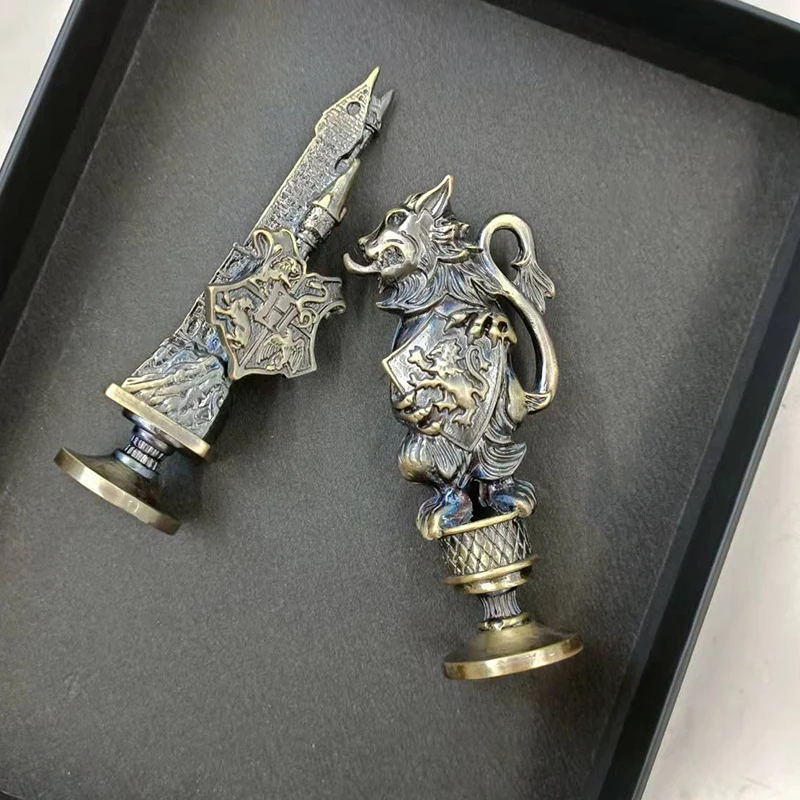 Волшебный школьный штамп уплотнительное восковое уплотнение Набор подарочных