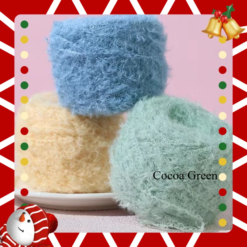 50 г/рулон мягкая имитация Тедди вьющаяся пряжа вязаная плюшевая шерстяная нить