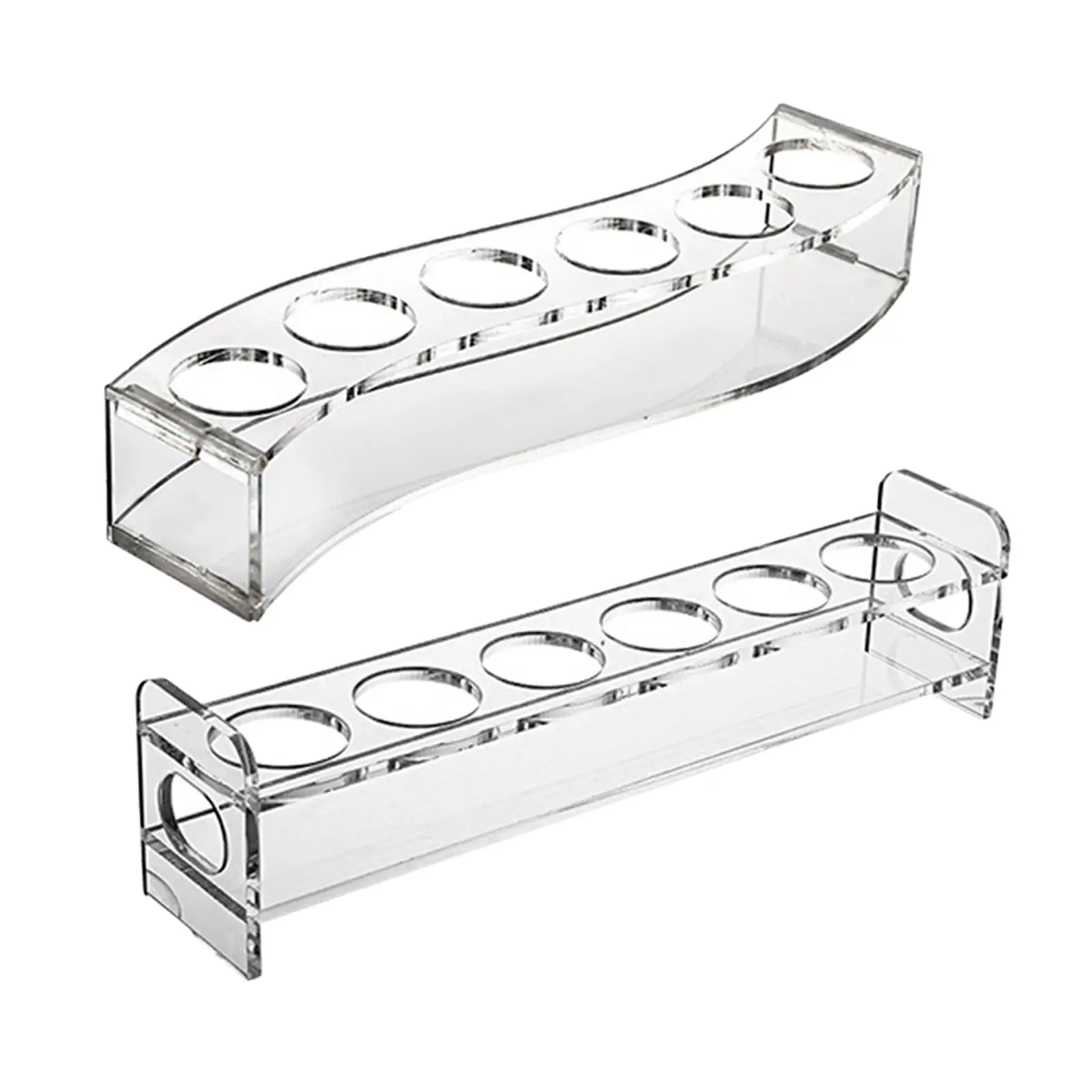 

Акриловый стеклянный держатель, один ряд, 6 отверстий, для кухни, ресторана Вечерние